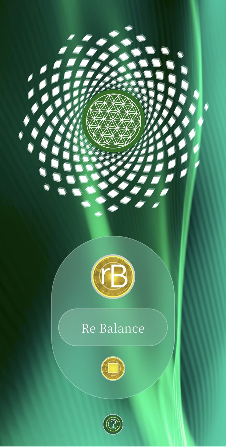 Vibrana playing the ReBalance AudioWave program