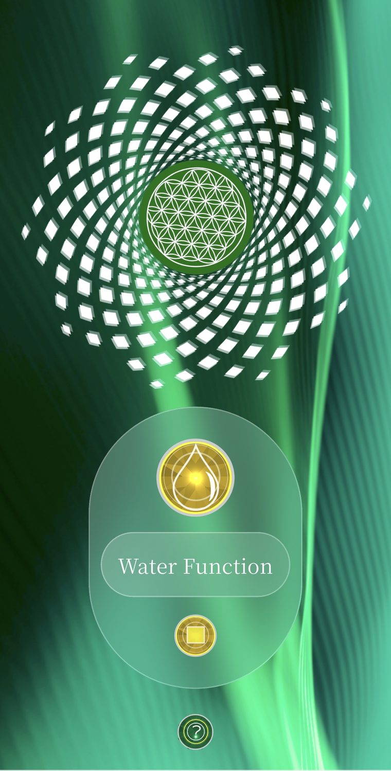 Vibrana playing the Water Function LightWave pattern